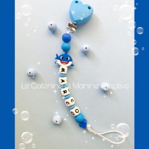 Catenina Portaciuccio Massaggiangengive Baby Shark