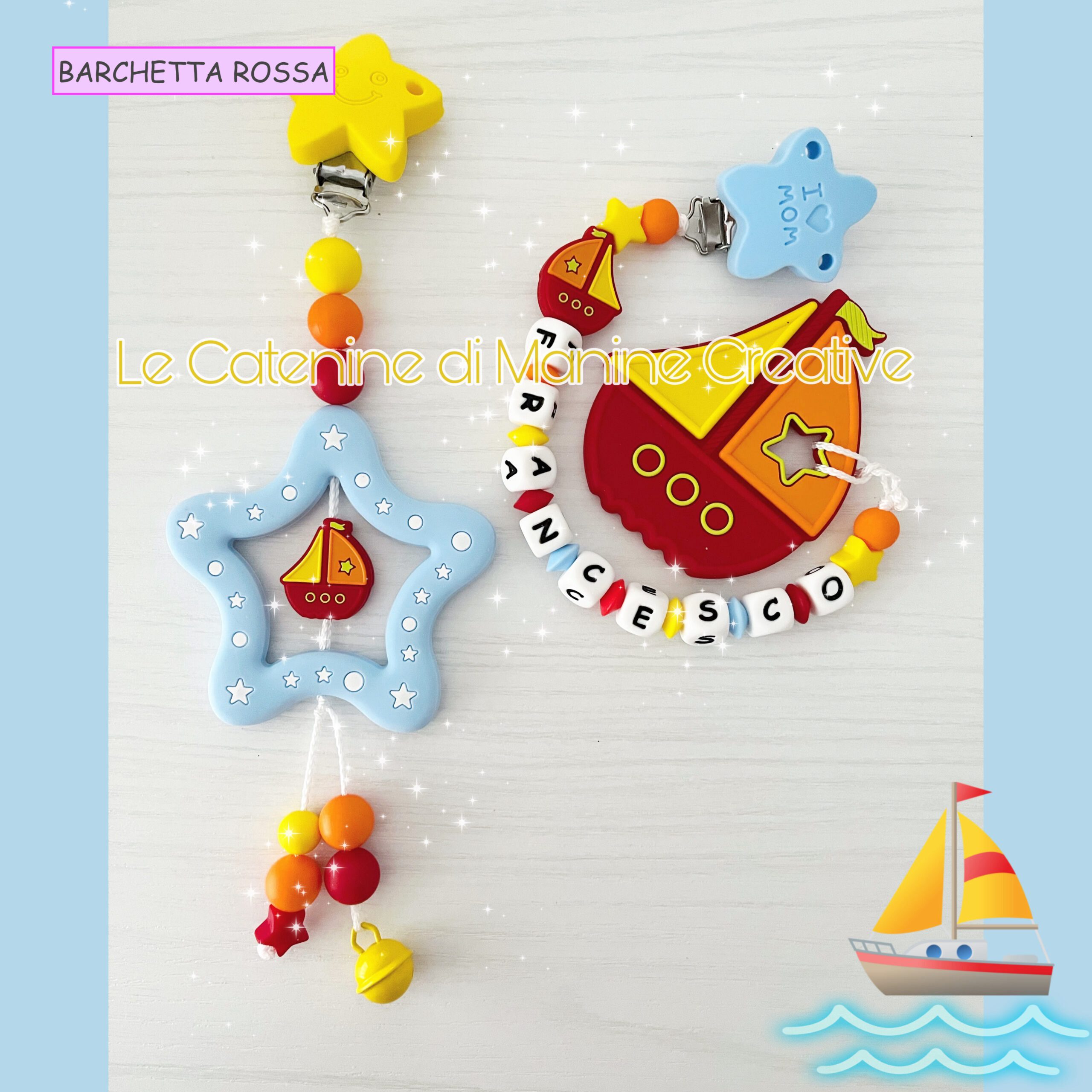 Catenina Portaciuccio Massaggiangengive Barchette - immagine 3