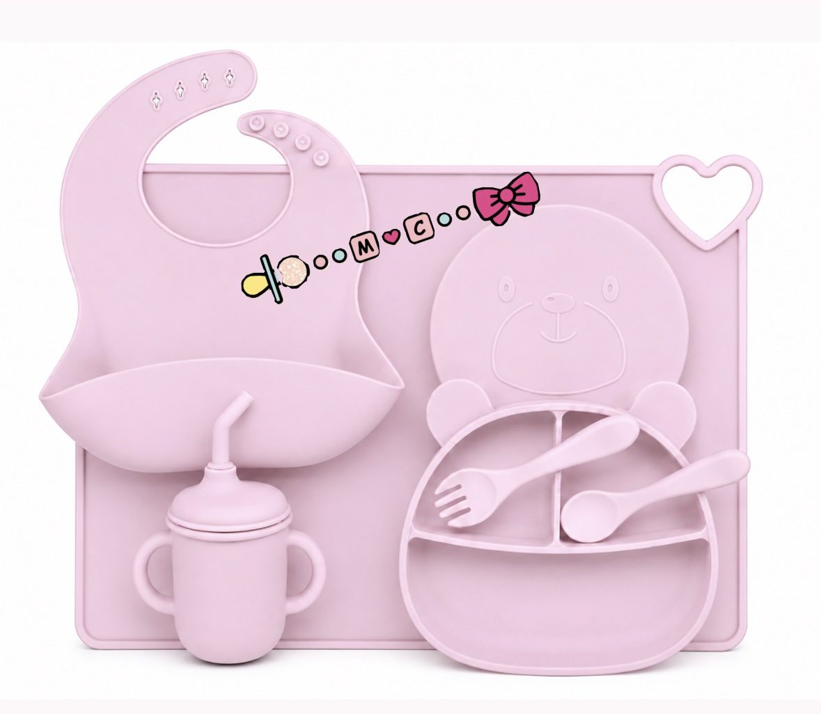 Set Pappa in Silicone Personalizato - immagine 5