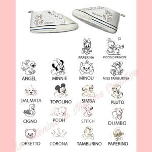 Scarpine Personalizzate Incise