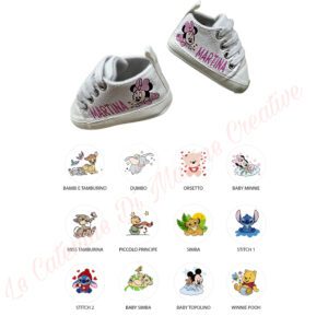 Scarpine Personalizzate Stampate