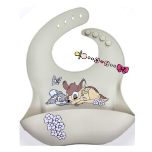 Bavaglini in silicone BAMBI E TAMBURINO