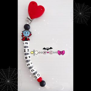 Catenina Portaciuccio Massaggiangengive  VAMPIRINO - SPECIAL HALLOWEEN