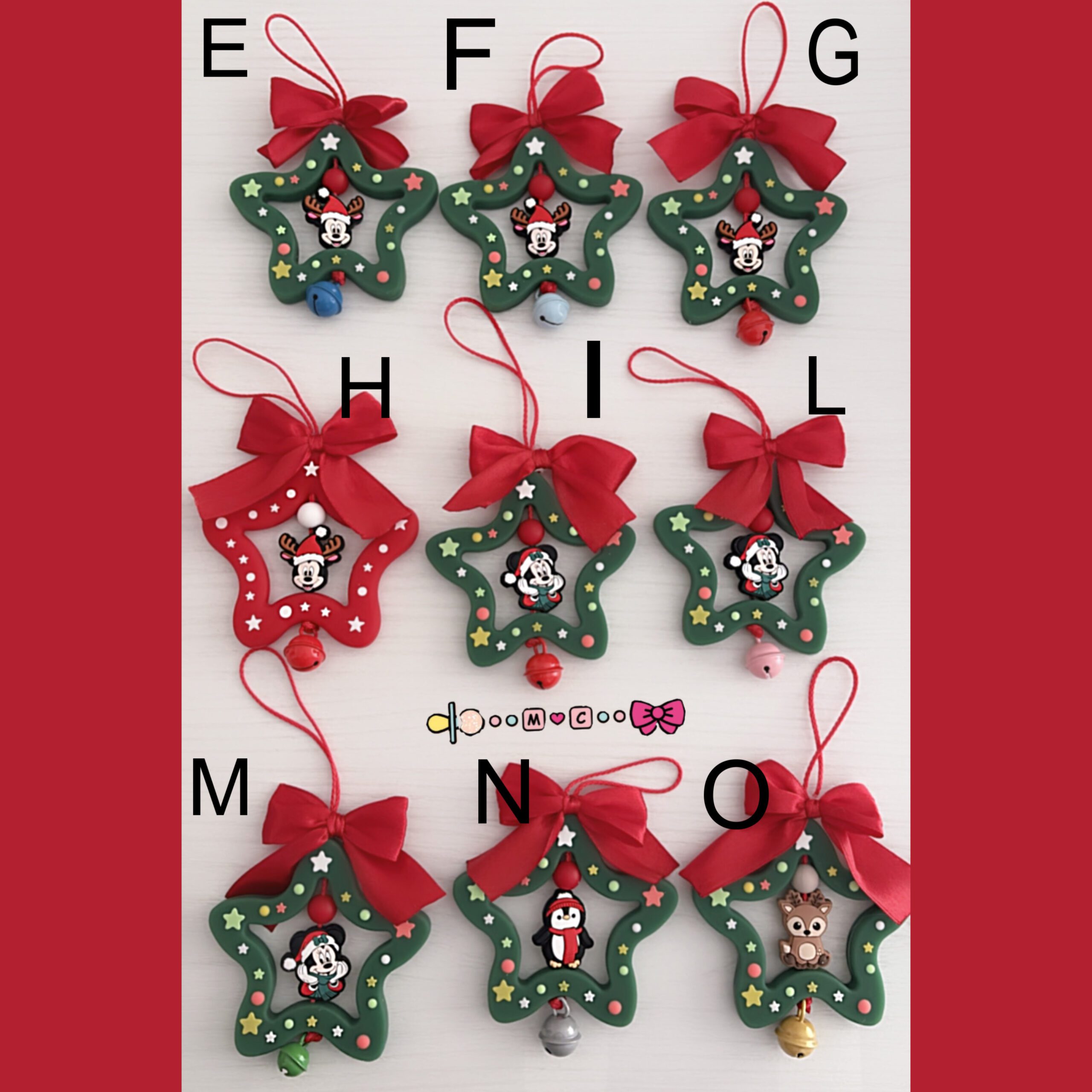 DECORAZIONI NATALIZIE IN SILICONE: STELLE DI NATALE - immagine 3