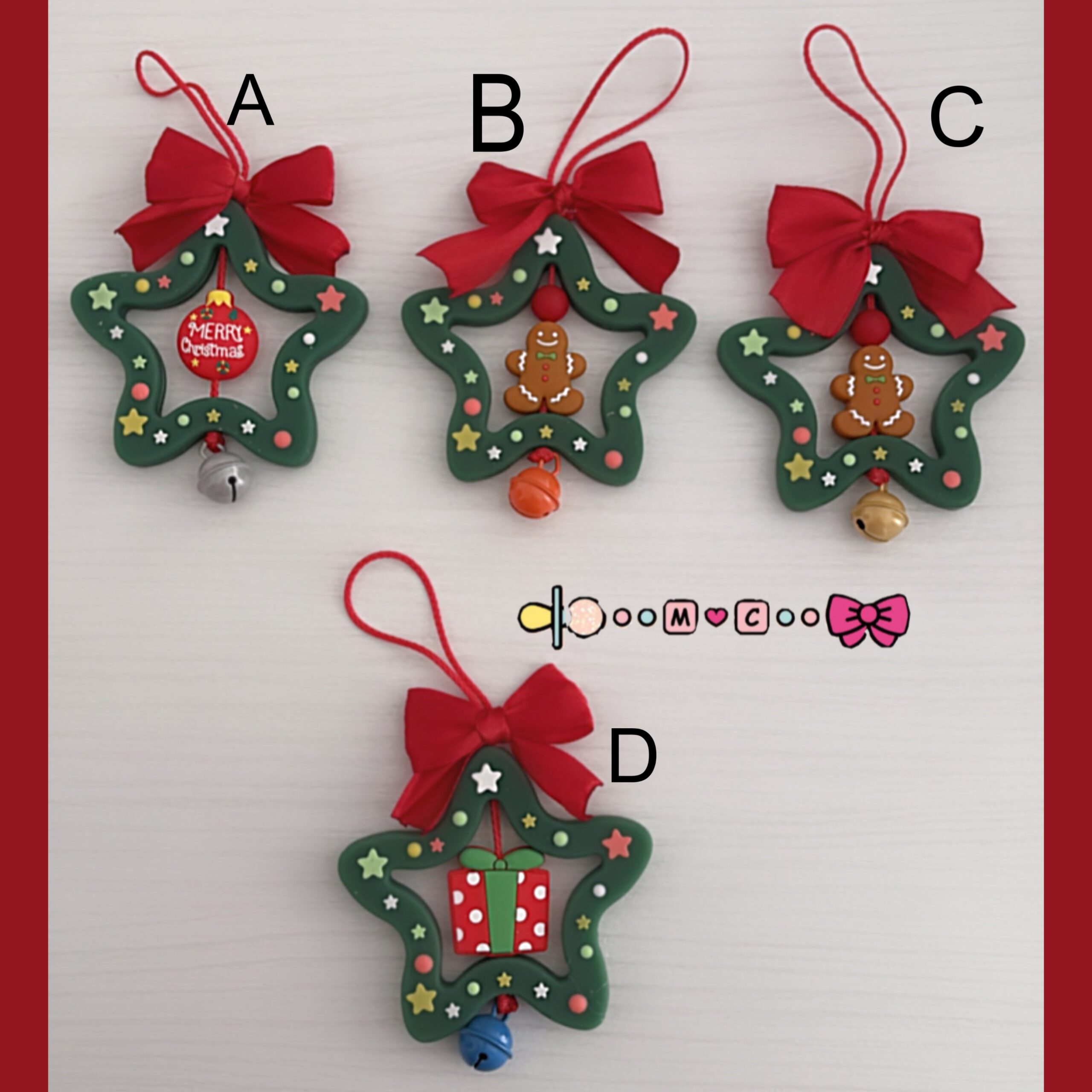 DECORAZIONI NATALIZIE IN SILICONE: STELLE DI NATALE - immagine 2