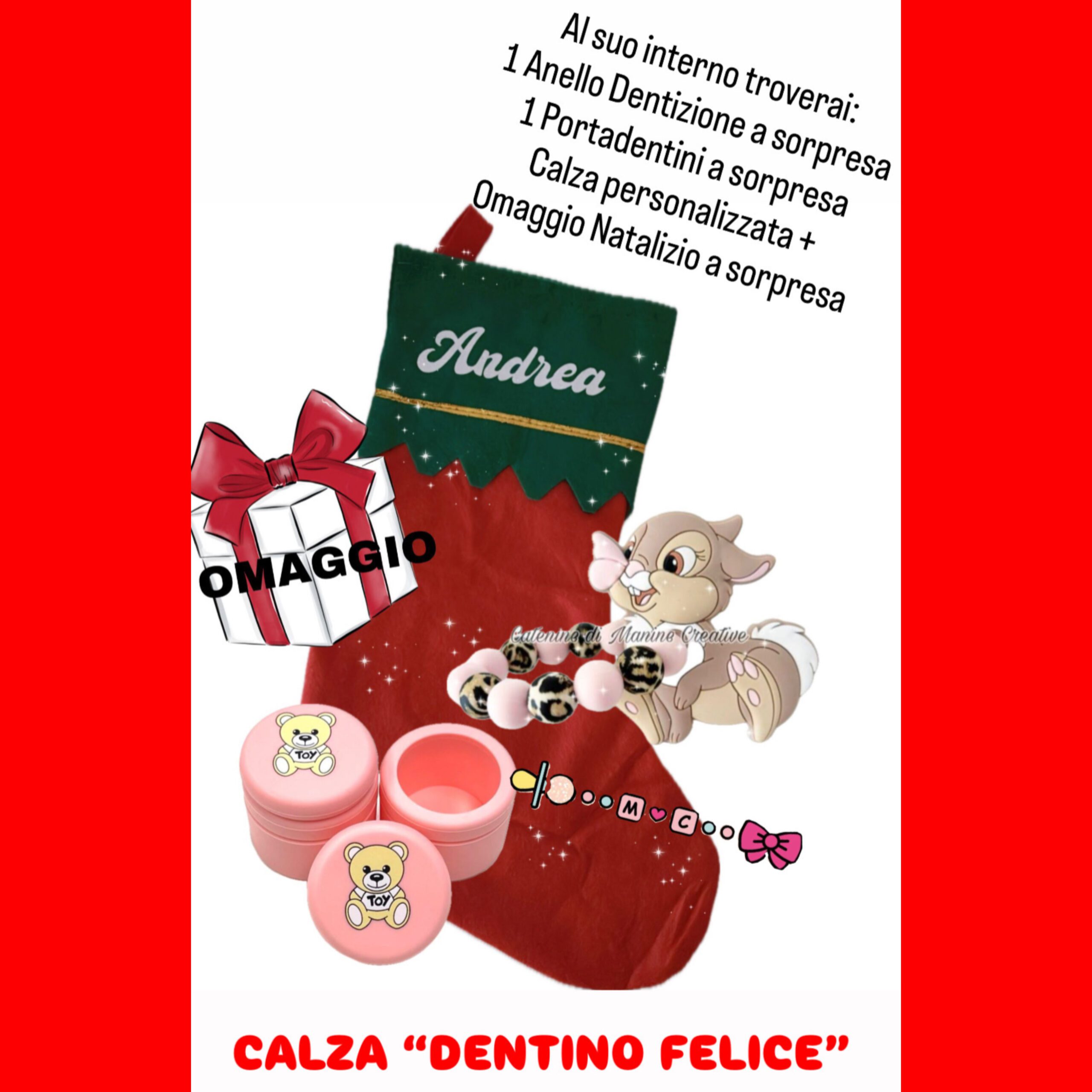 CALZA SORPRESA "DENTINO FELICE" - immagine 2