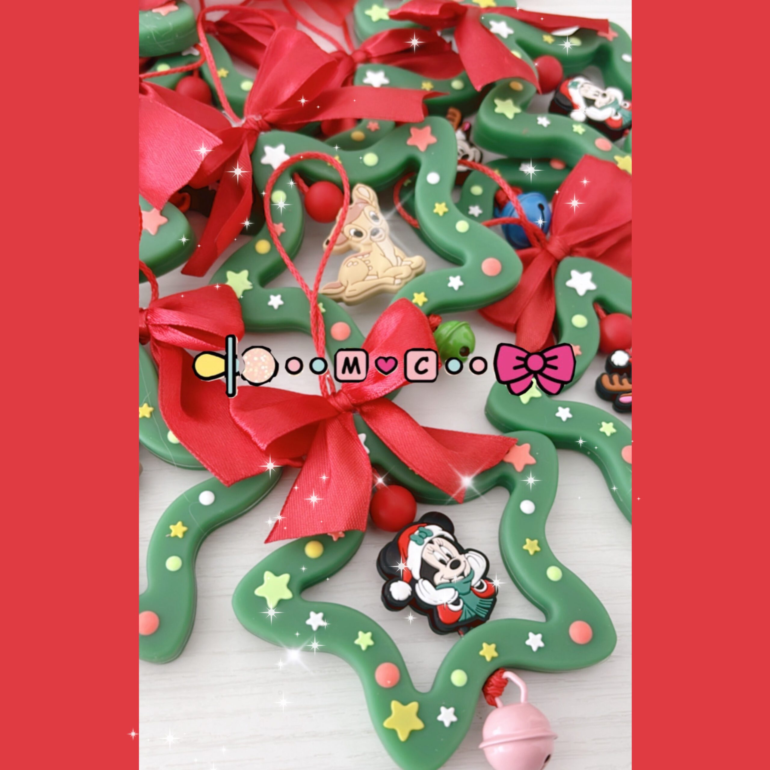 DECORAZIONI NATALIZIE IN SILICONE: STELLE DI NATALE