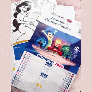 Calendario, Album da colorare e codice sconto 2026