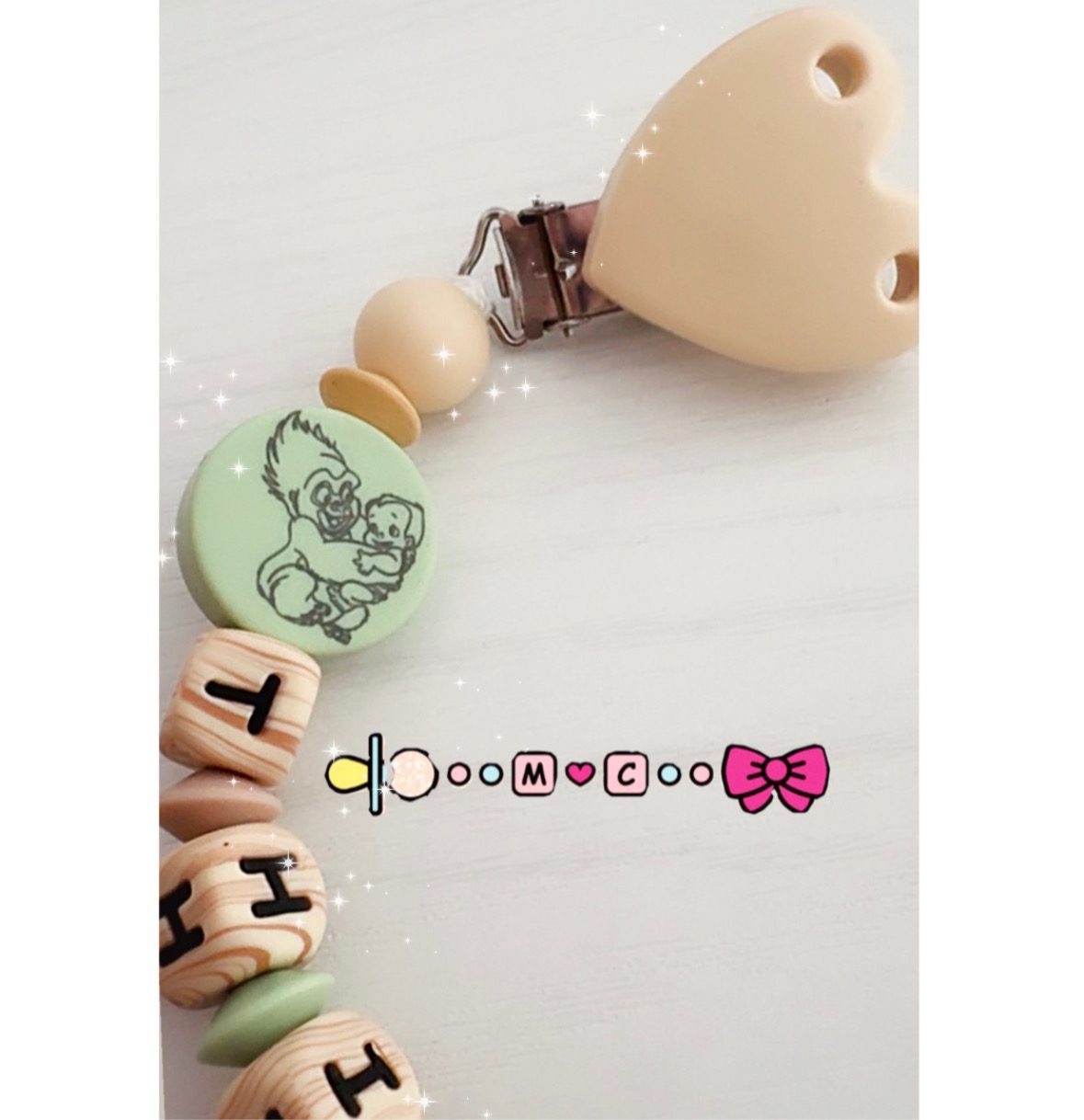 Catenina Portaciuccio Massaggiangengive BABY TARZAN - immagine 2