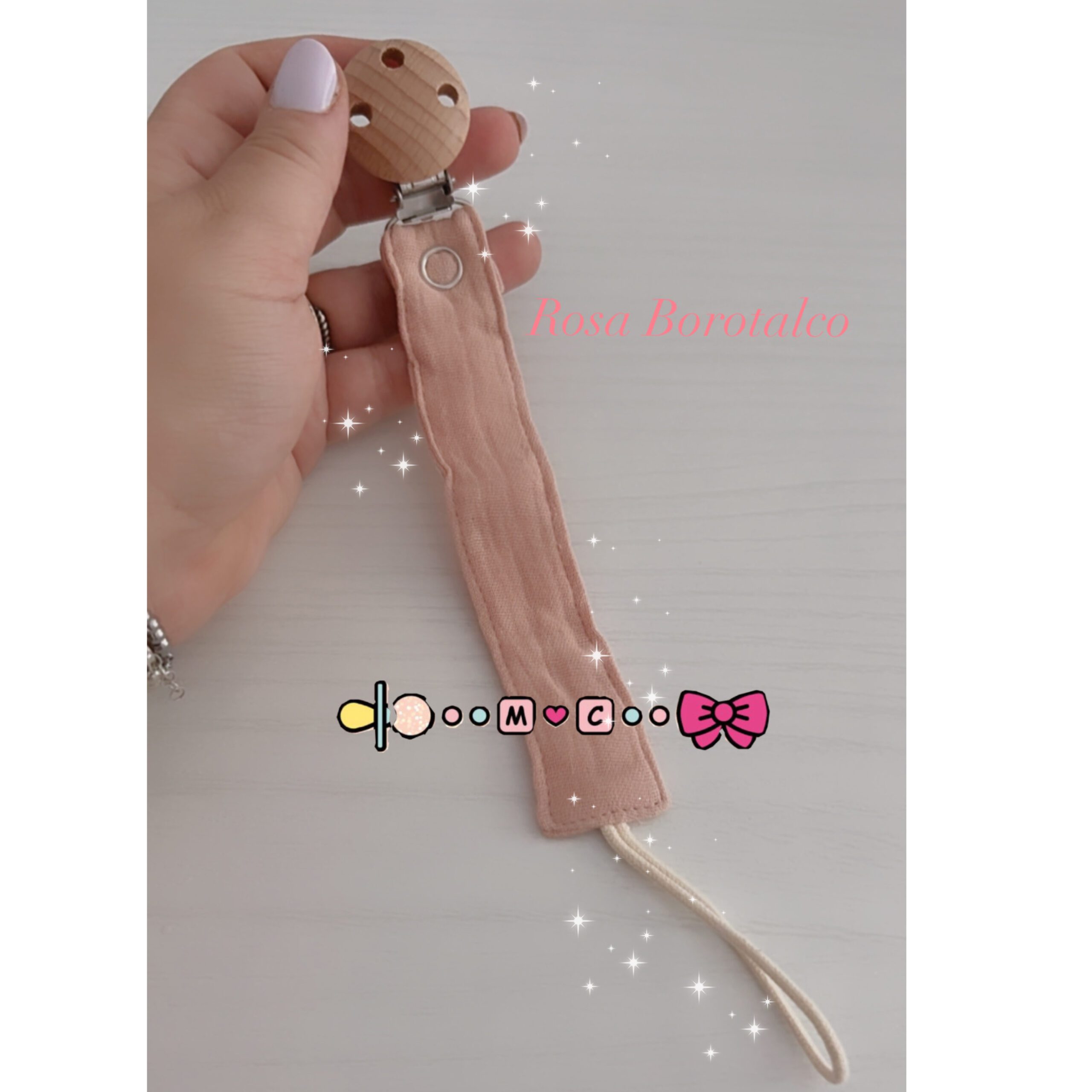 Catenine Personalizzabili in Stoffa Ricamate - immagine 4