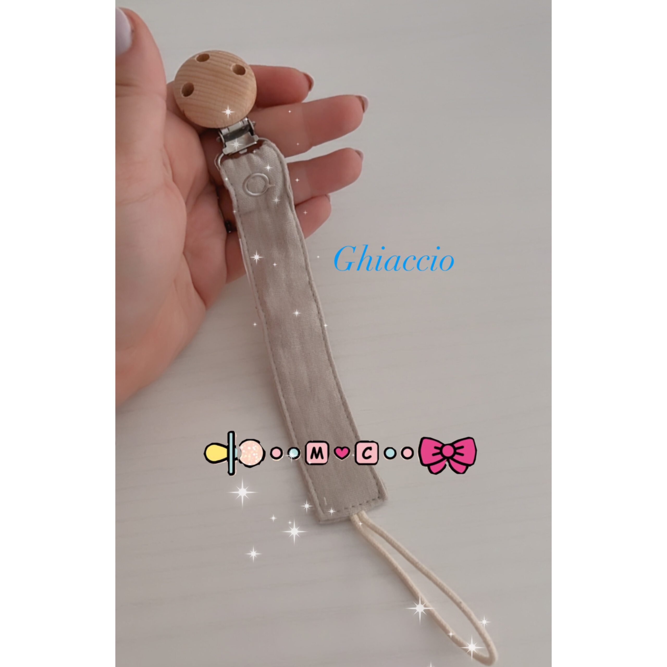 Catenine Personalizzabili in Stoffa Ricamate - immagine 8